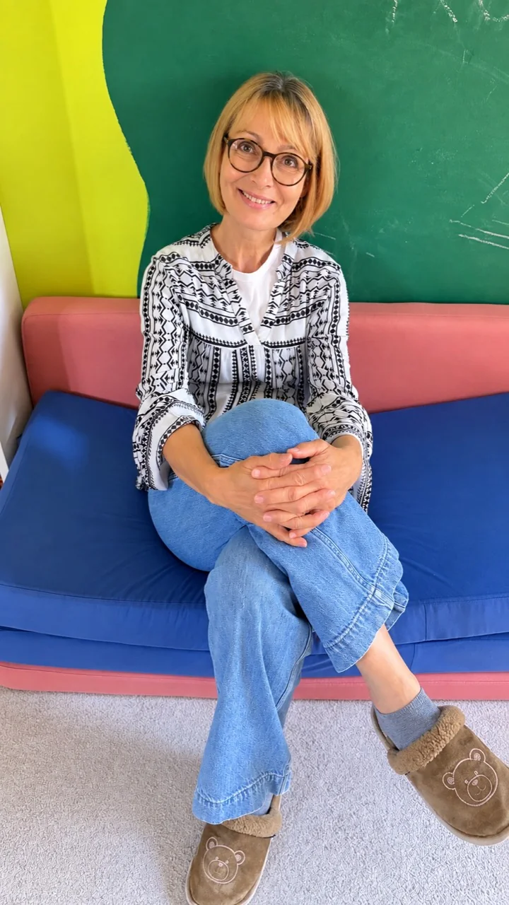 Veronika Bevc v prostoru BIBA BUBA BAJE